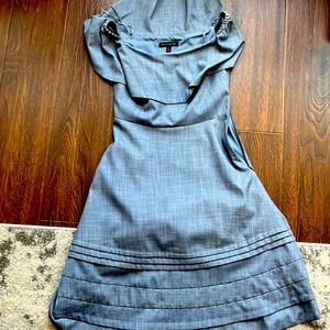 Beautiful off the shoulder denim dress
